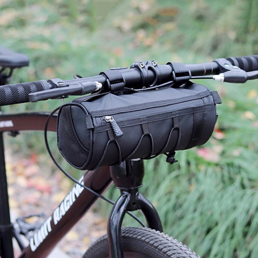Mountain Biking Hip Pack - Sac de guidon de vélo imperméable,