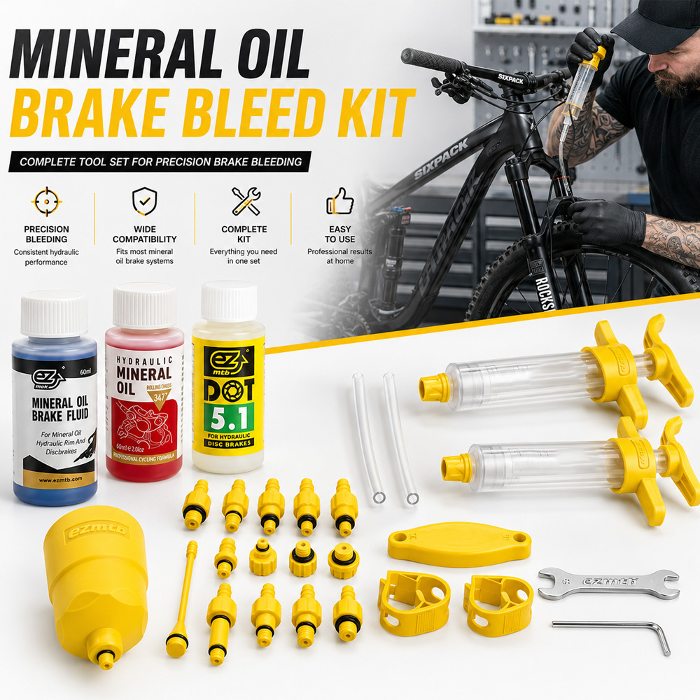 Mtb Brake Rotor - Huile minérale de frein de vélo,
