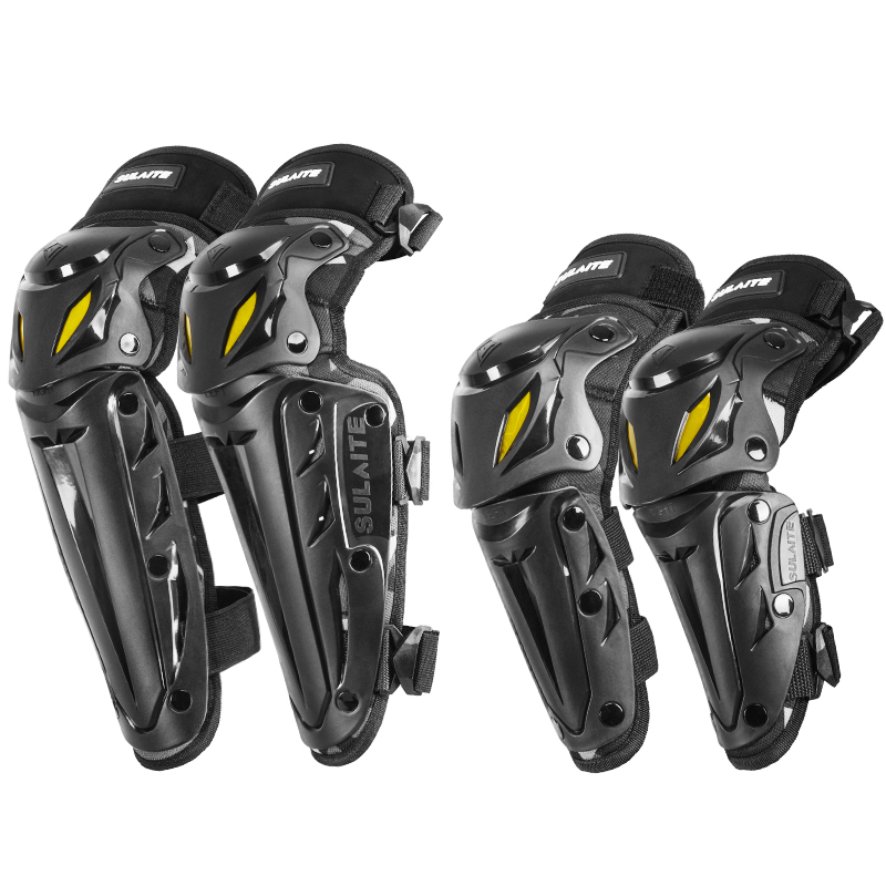 Mountain Biking Knee And Elbow Pads - Genouillères de Motocross, Protection de Moto,