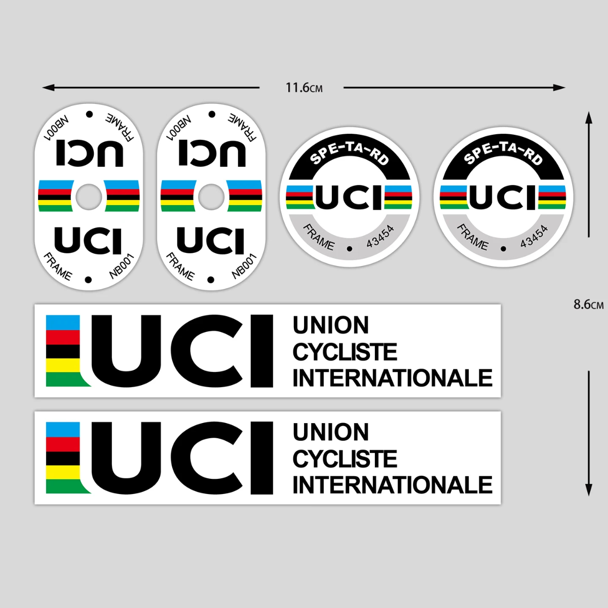 Autocollants pour cadre de vél - Mountain Biking Uci avis et prix