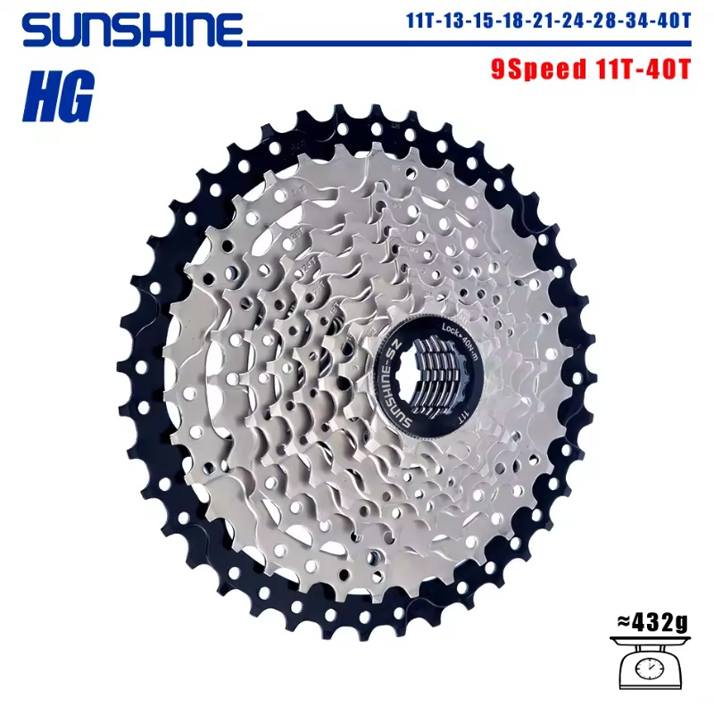 Cassette SUNSHINE 9 vitesses 1 - Cassette 11 Speed avis et prix