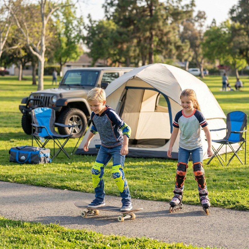 Genouillères pour enfants et j - Mountain Biking Knee And Elbow Pads avis et prix