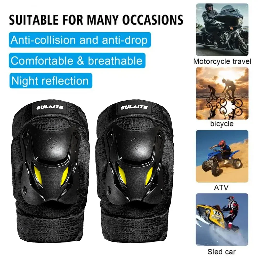 1 paire vélo électrique moto M - Mountain Biking Knee And Elbow Pads avis et prix