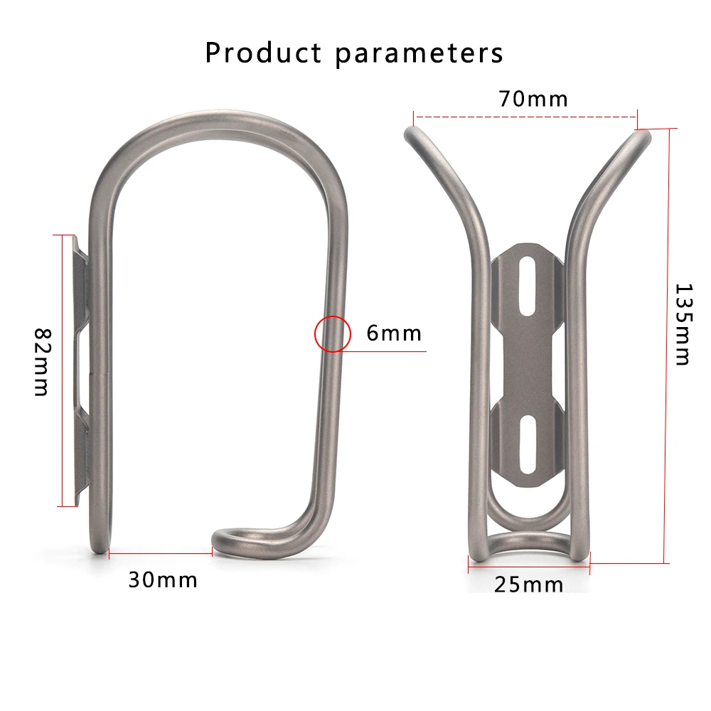 Porte-bidon de vélo en titane  - Mountain Biking Water Bottle avis et prix