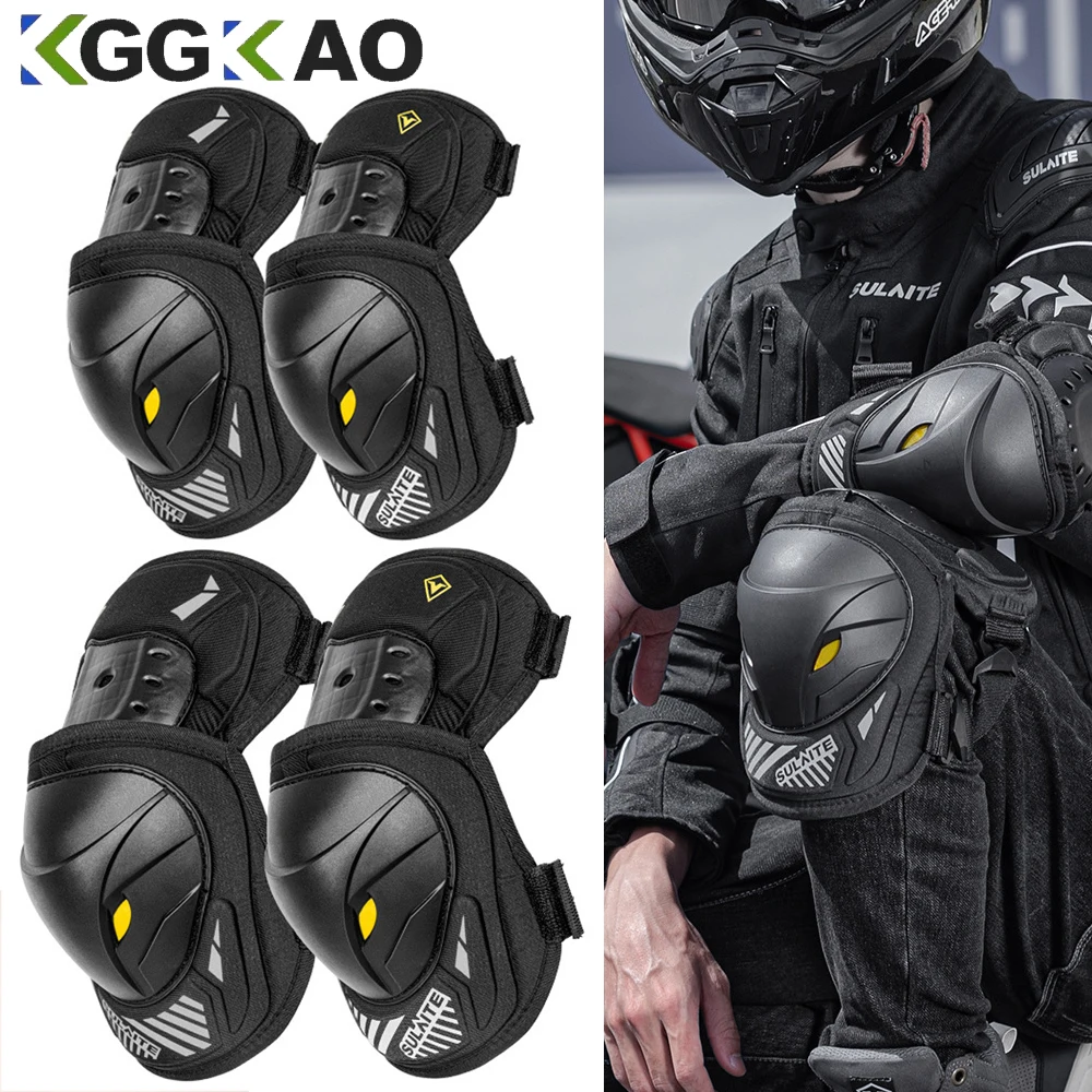 1 Paire de protections réglabl - Mountain Biking Knee And Elbow Pads avis et prix