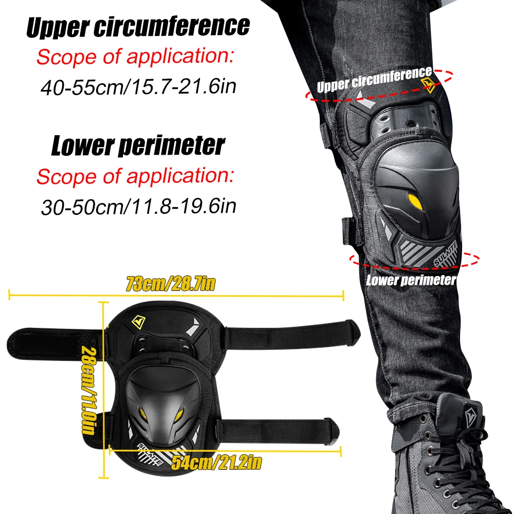 1 Paire de protections réglabl - Mountain Biking Knee And Elbow Pads avis et prix