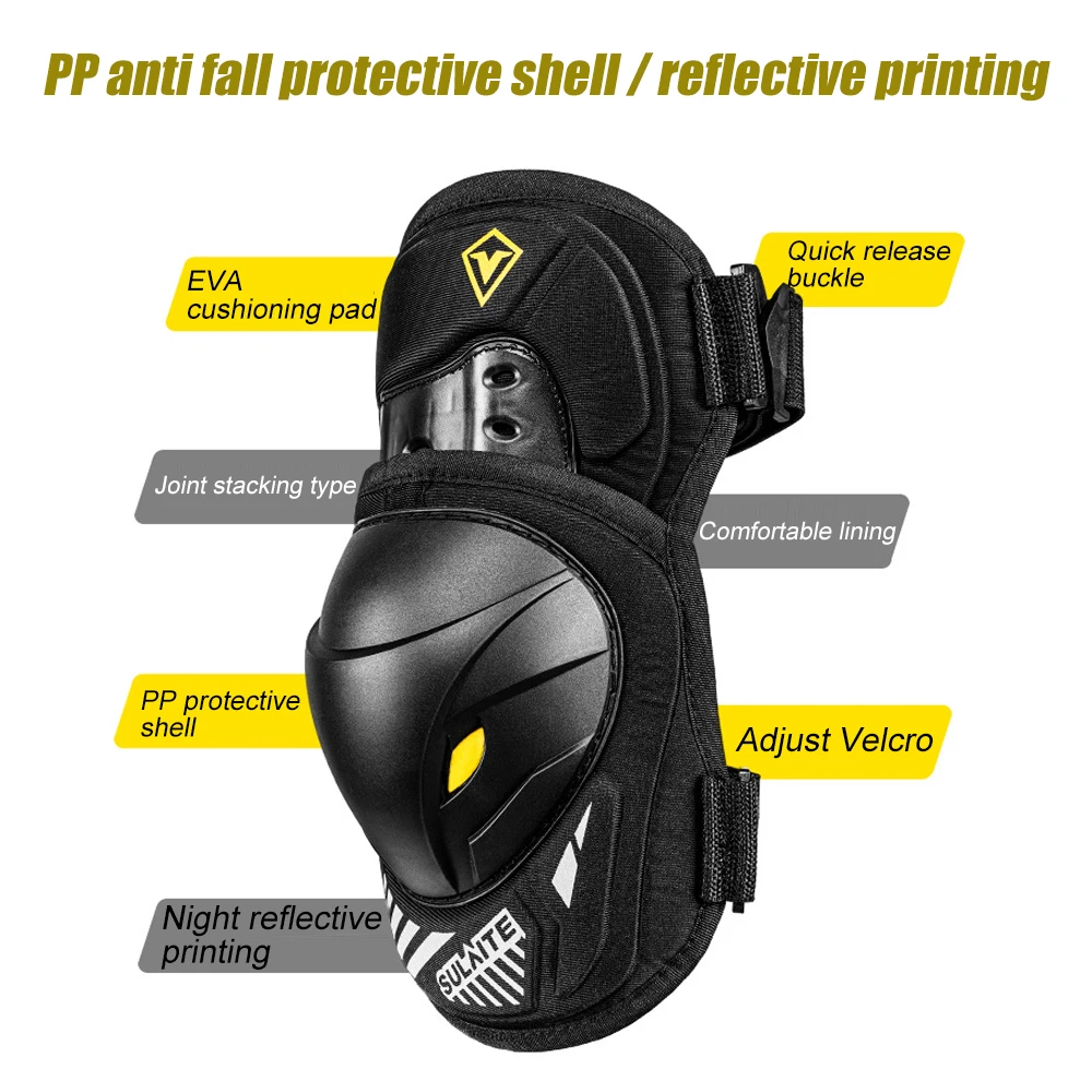 1 Paire de protections réglabl - Mountain Biking Knee And Elbow Pads avis et prix