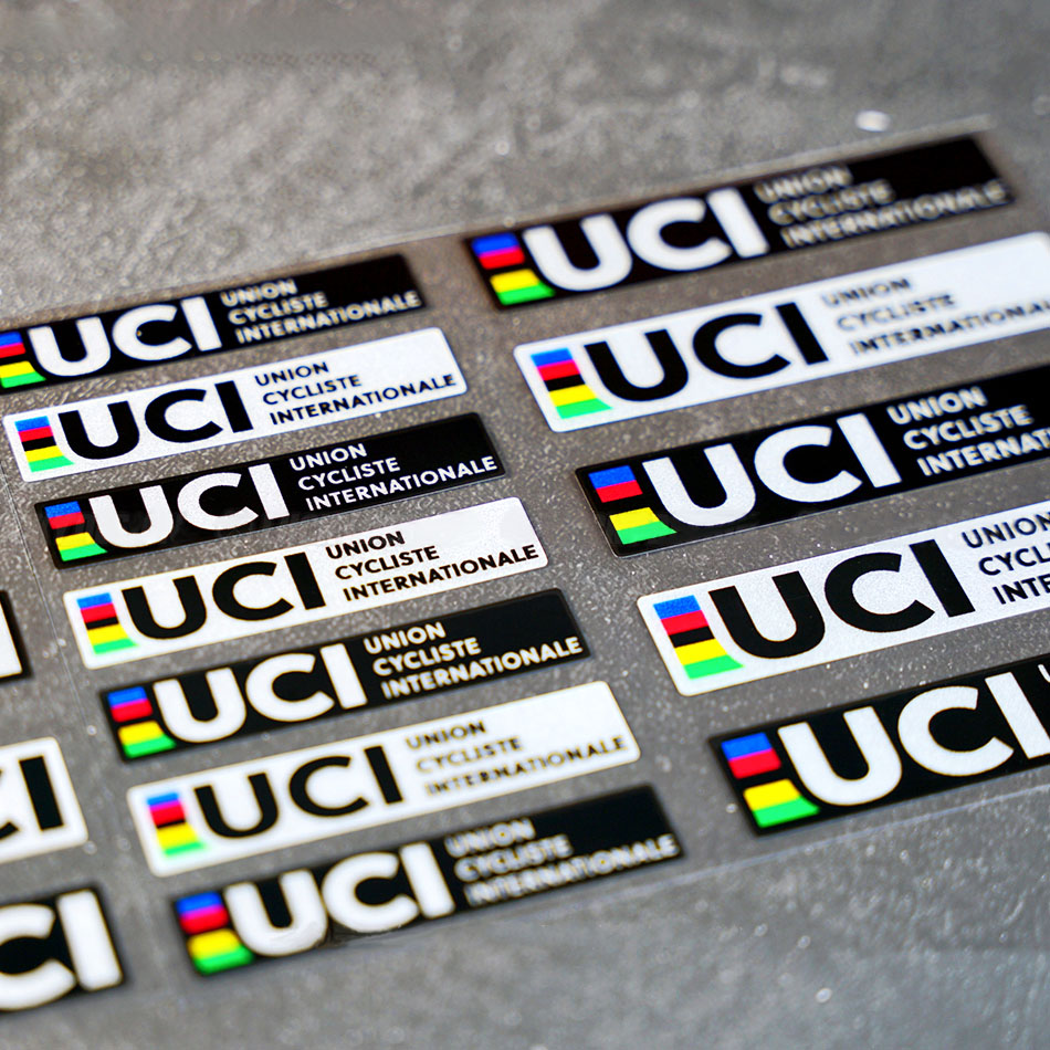 1 ensemble d'autocollants en v - Mountain Biking Uci avis et prix