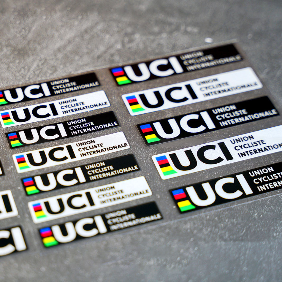 1 ensemble d'autocollants en v - Mountain Biking Uci avis et prix