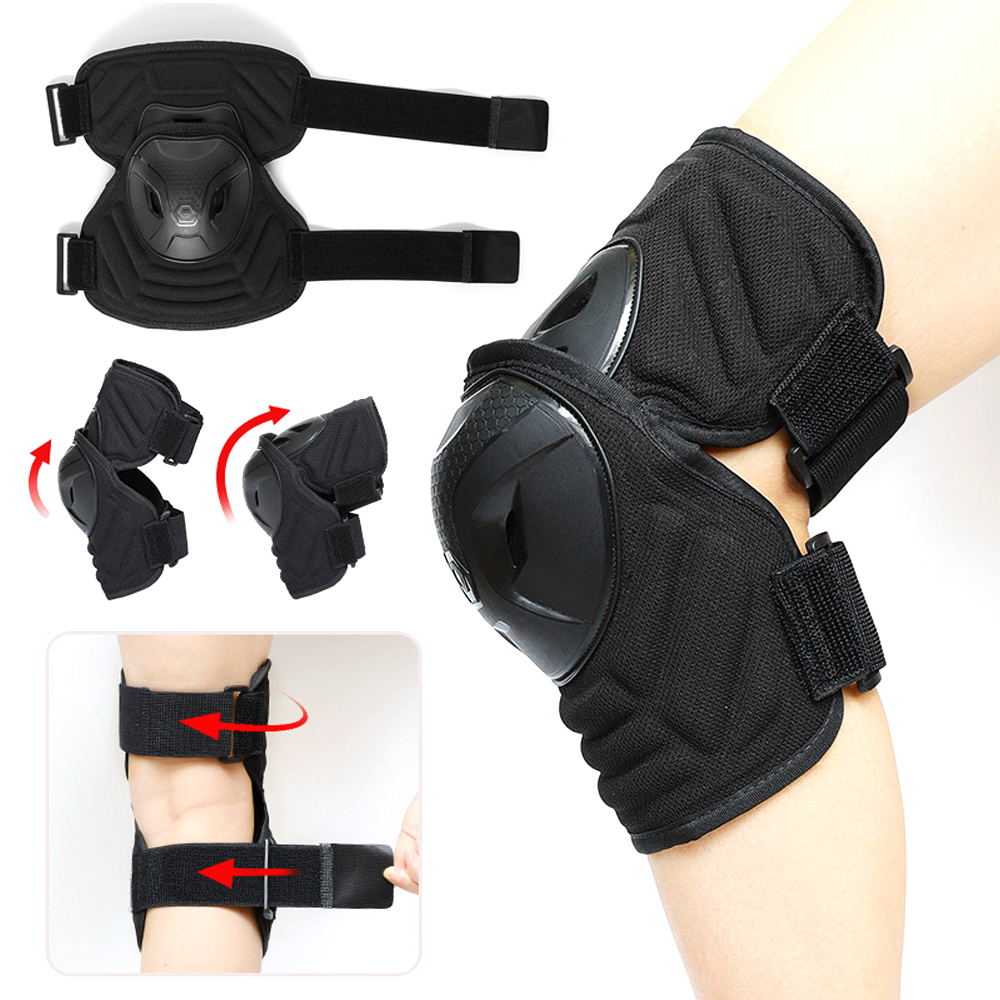 Genouillères de moto réglables - Mountain Biking Knee And Elbow Pads avis et prix