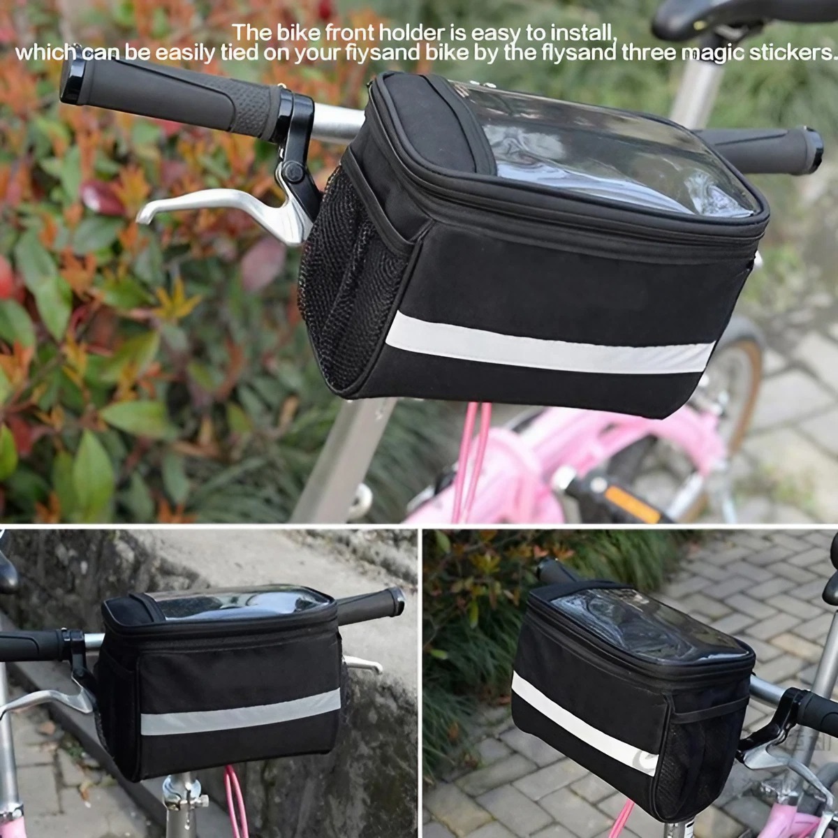 Sac de guidon de vélo pliable  - Mountain Biking Hip Pack avis et prix
